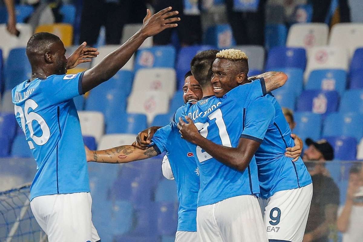 Osimhen and Koulibaly of Napoli