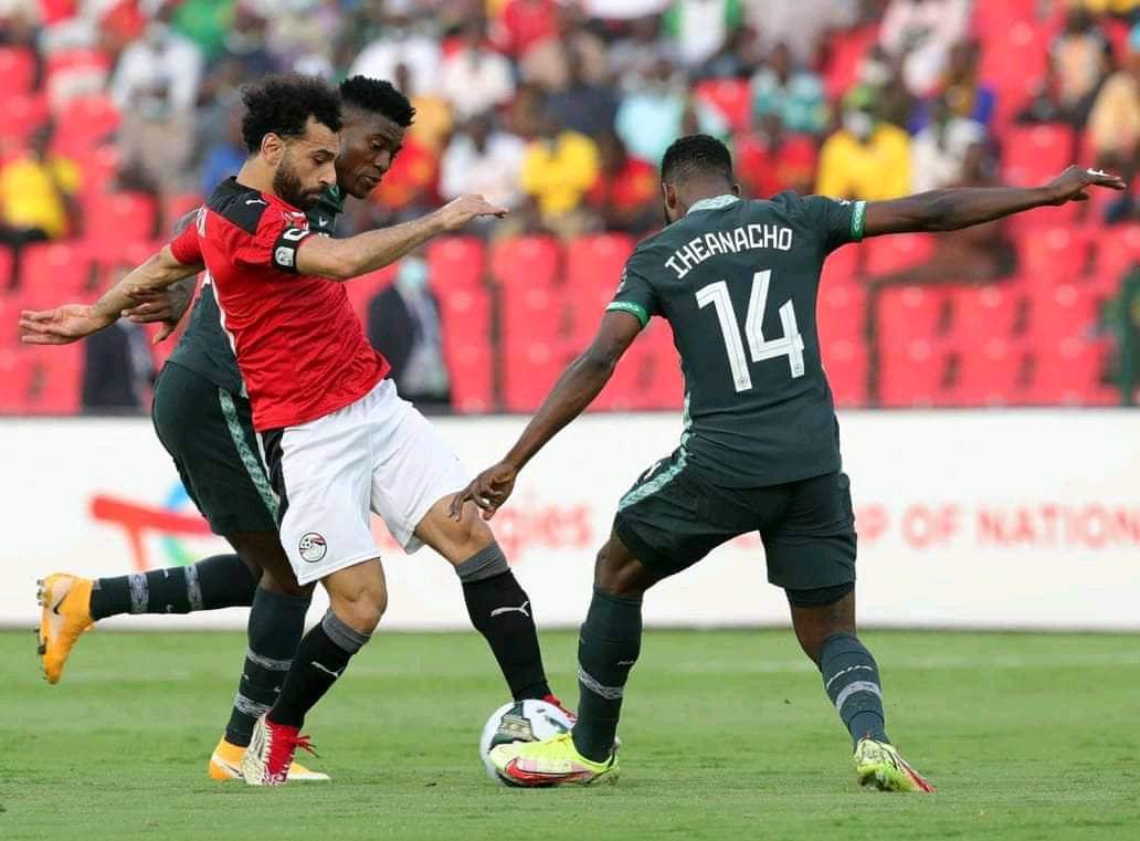 Mo Salah against Nigeria