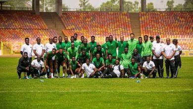 Super eagles team photo