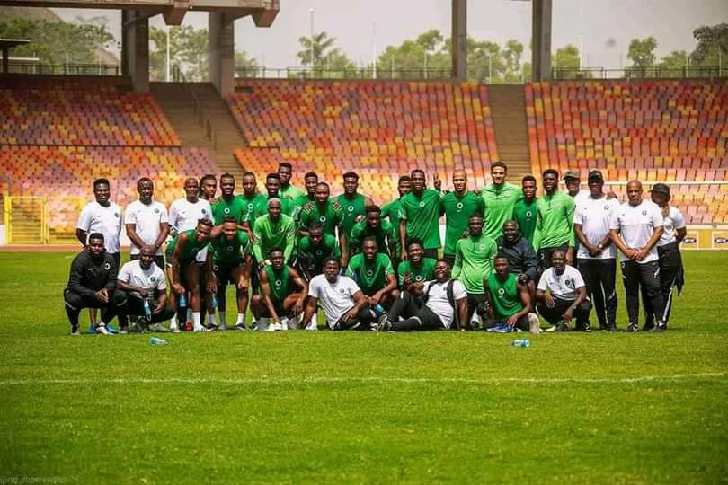 Super eagles team photo