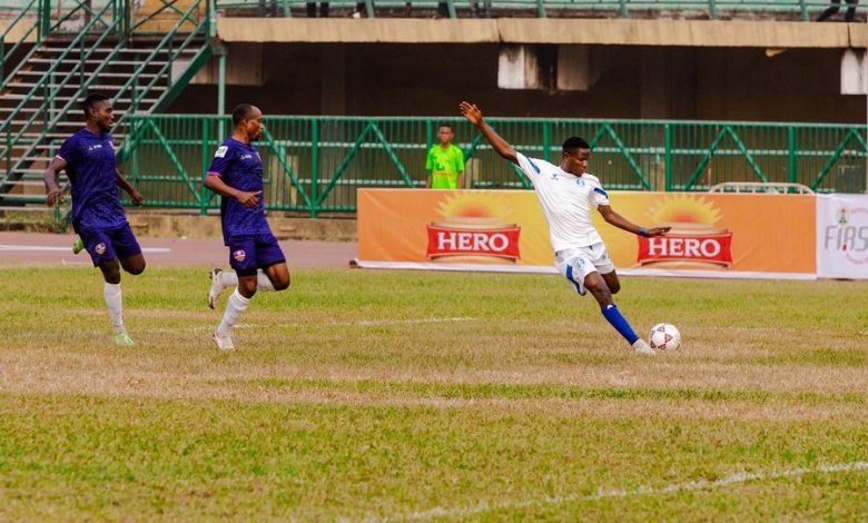 Action from MFM vs 3SC in the NPFL
