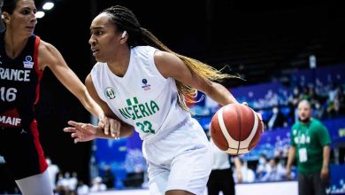 D'Tigress in action against France at the FIBA Women's World Cup Qualifying Tournament