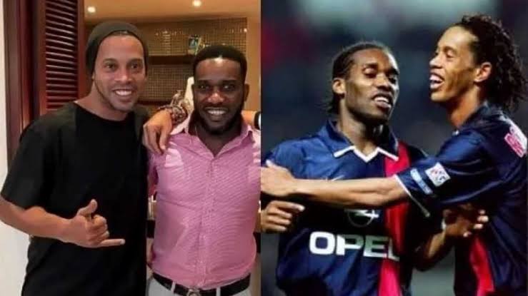 Jay Jay Okocha Claims Brazilian Legend and Former PSG Teammate Ronaldinho  Tried to Imitate His Skills