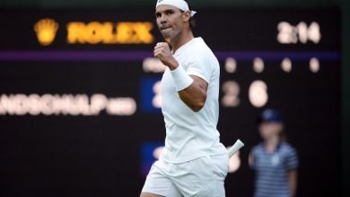 Rafael Nadal at Wimbledon