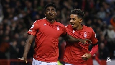 Taiwo Awoniyi in action for forest