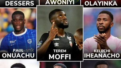 Terem Moffi and other Super Eagles strikers - SportsRation