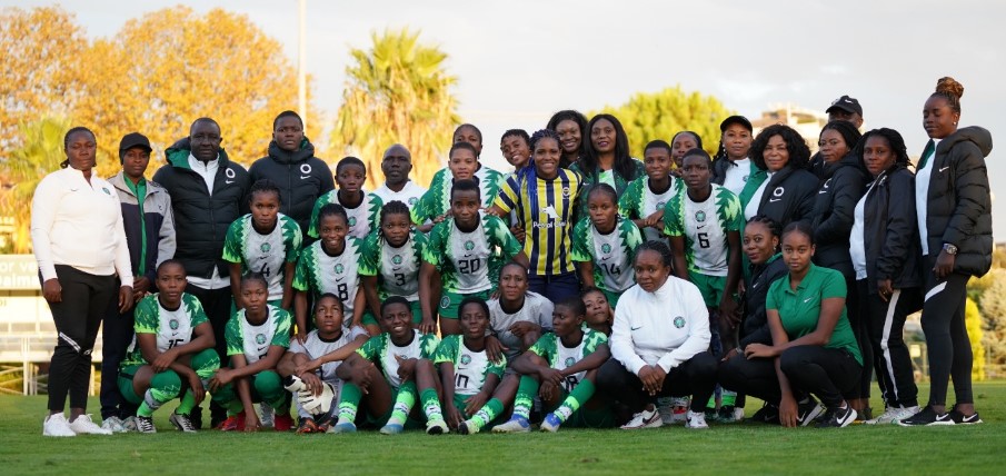 Flamingos after their last warm up game against Fenerbahçe in Turkey