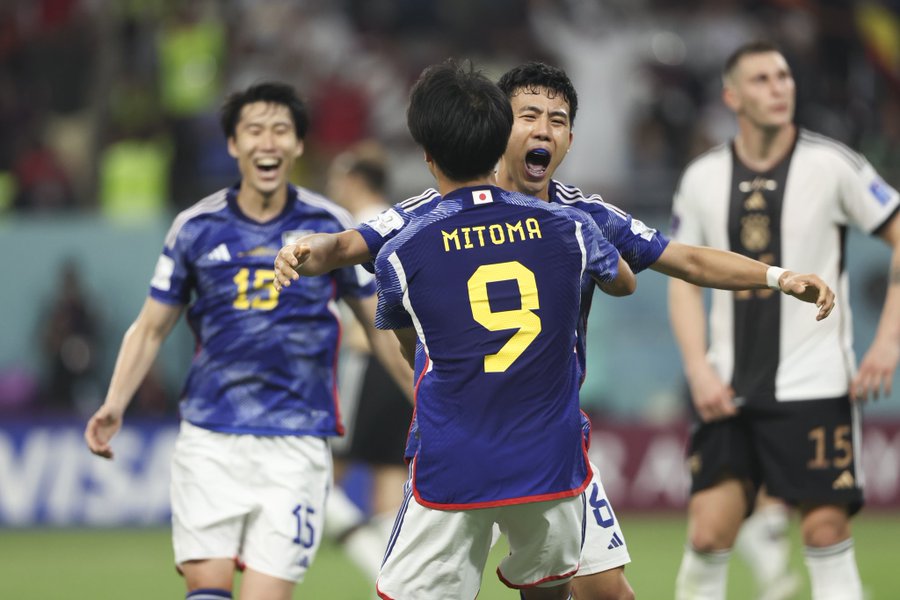FIFAWC 2022: Late drama as brave Japan stun Germany