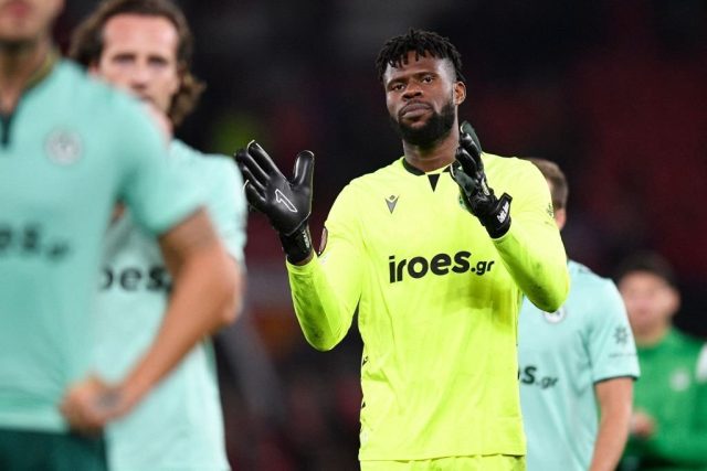 Uzoho in action for Omonia Nicosia