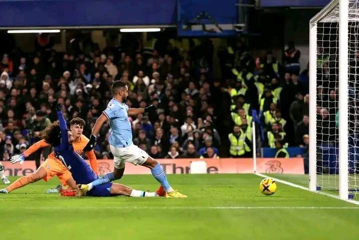 Mahrez vs Chelsea