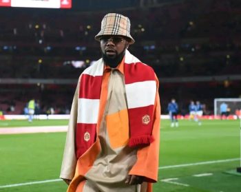 Patoranking at the Emirates Stadium