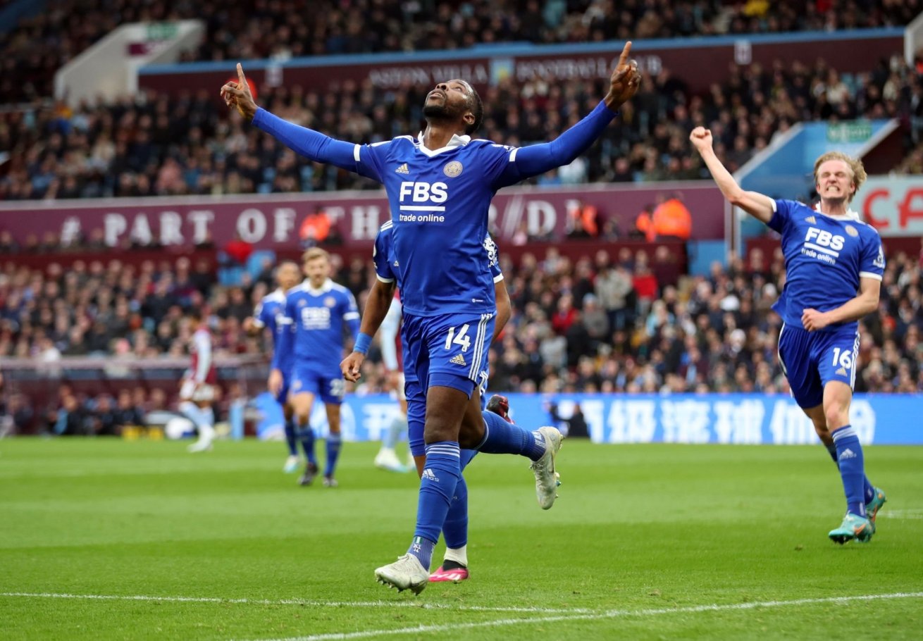 Kelechi Iheanacho scores