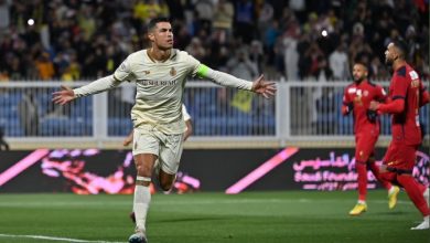 Cristiano Ronaldo celebrating one of his goals