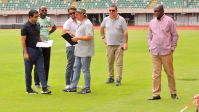 FIFA/CAF inspection of Nest of Champions, Uyo. Photo Credit: Jimoh Otisoro