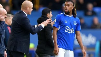 Iwobi and Sean Dyche