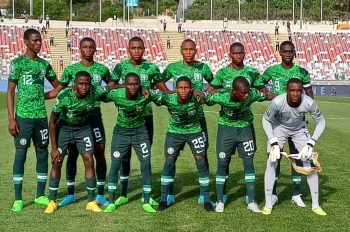 Nigeria U-17 starting XI vs Zambia for the 2023 AFCON Group B game