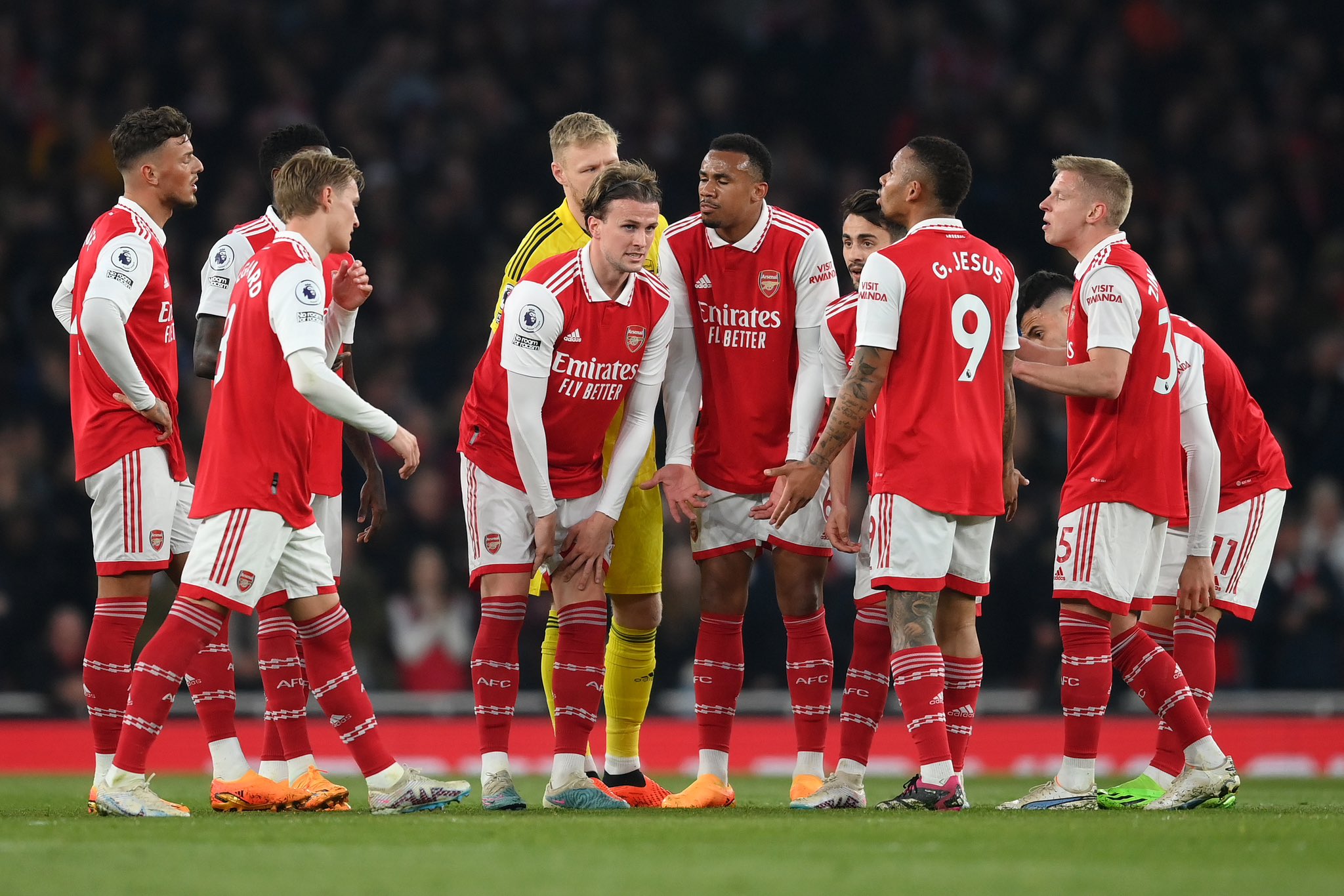 Arsenal have failed to win in three consecutive league matches