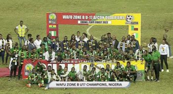 WAFU Zone B U-17 Champions: NIGERIA