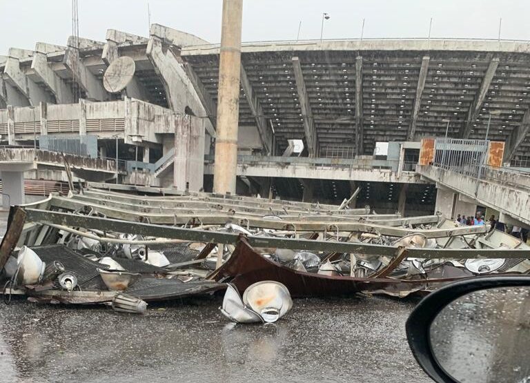 National Stadium Floodlight collapse