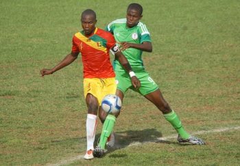 Osimhen in action for Nigeria at the 2015 U-17 AFCON