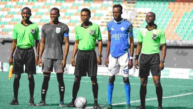 Referees at the 2023 NLO season in Eket