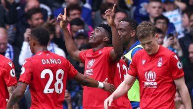 Taiwo Awoniyi reactions after brace vs Chelsea