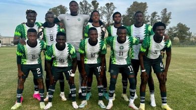 Nigeria`s Flying Eagles starting XI for the friendly win over Club Almirante Brown