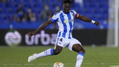 Kenneth Omeruo of Leganes