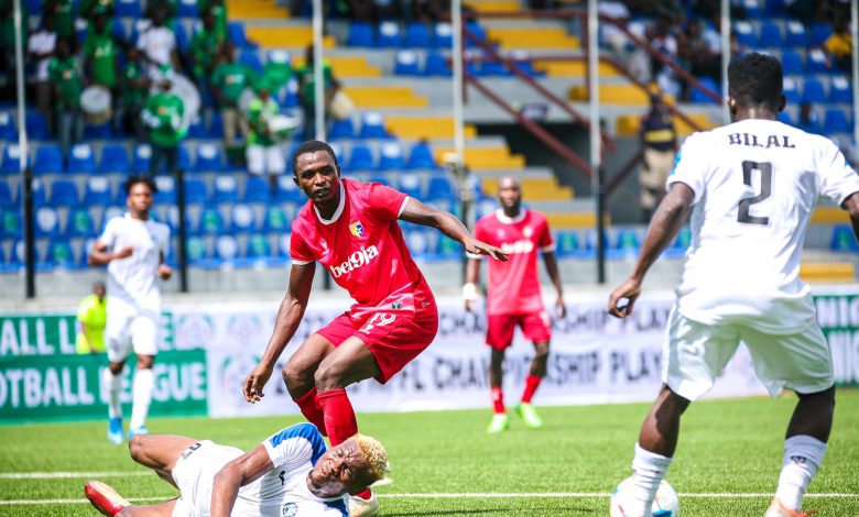 Action from the NPFL23 Super Six