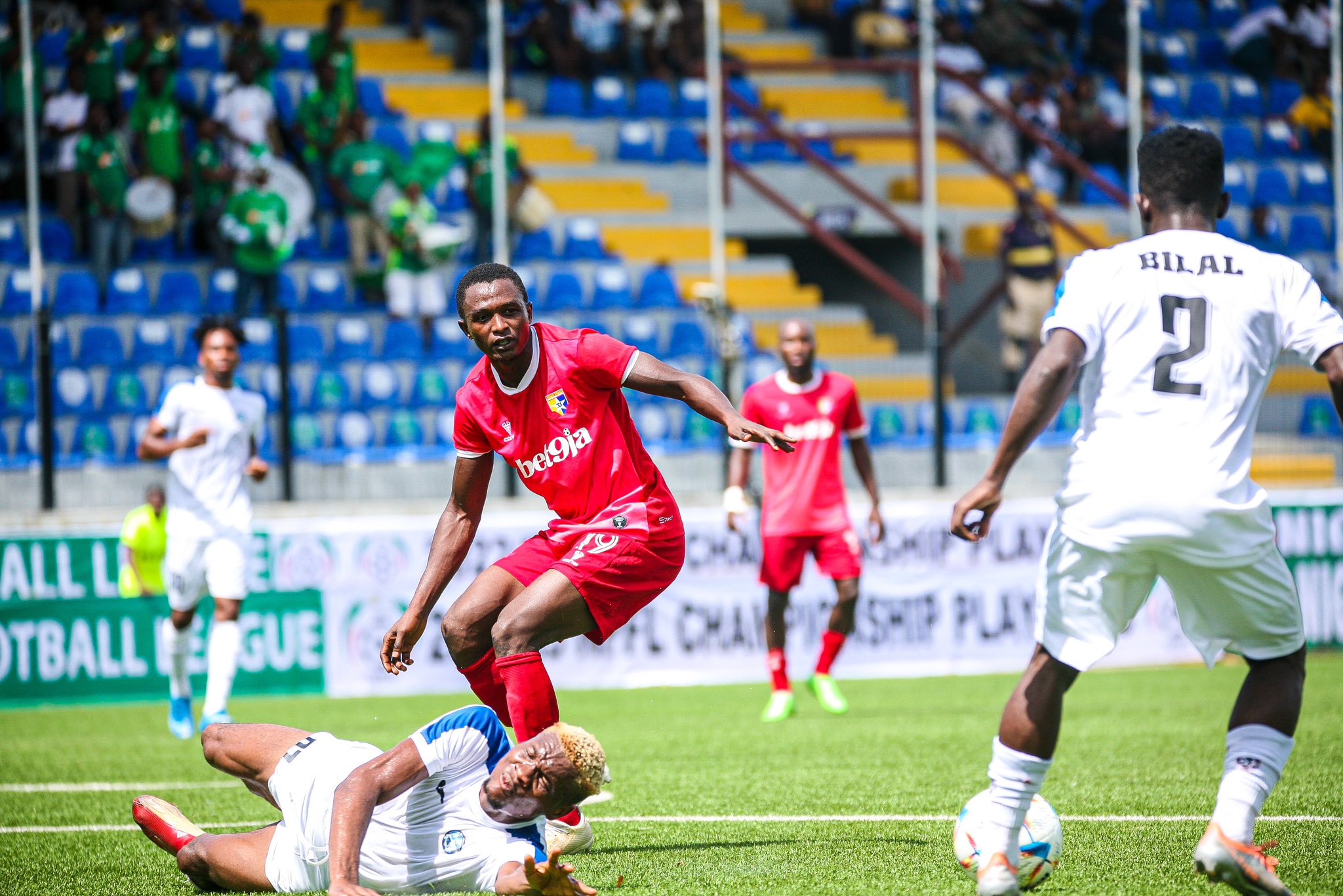 Action from the NPFL23 Super Six