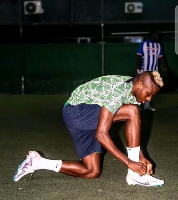 Victor Osimhen keep fit