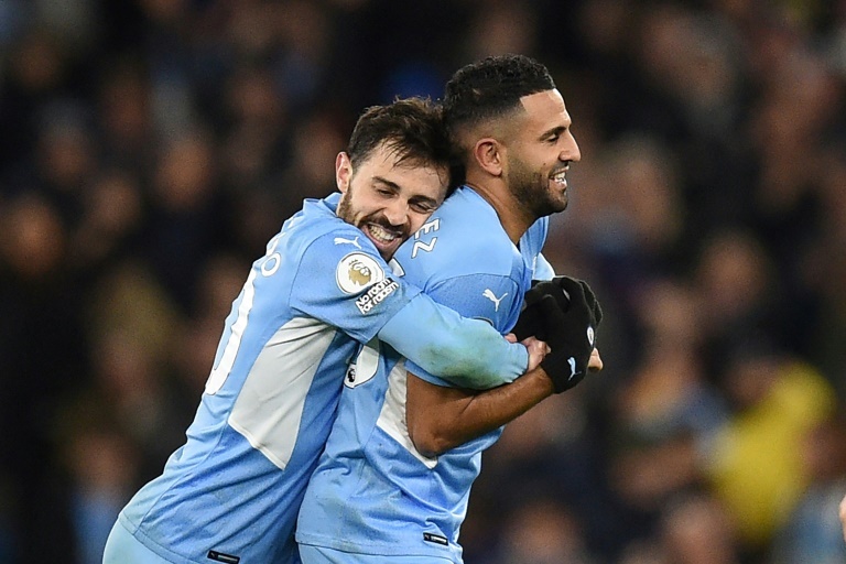 Riyad Mahrez sends goodbye message to Manchester City