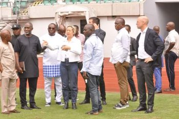 CAF inspect Godswill Akpabio International Stadium in Akwa Ibom for 2027 AFCON 