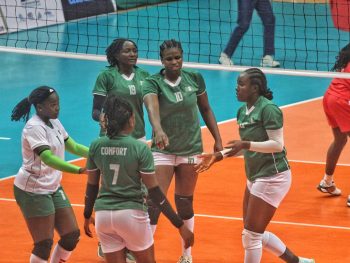 Nigeria Women's Volleyball team vs Burundi 