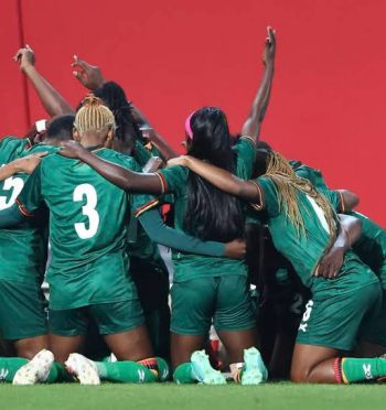 Zambia's Women's National team players 