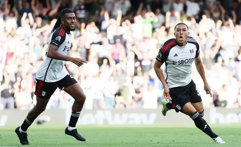 Alex Iwobi Fulham FC debut