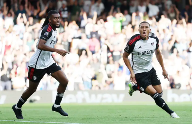 Alex Iwobi Fulham FC debut