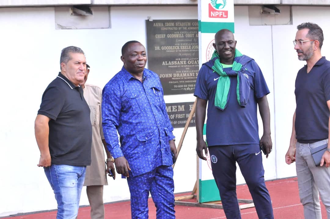 Super Eagles Welcome to Uyo message by Akwa Ibom State Football Association