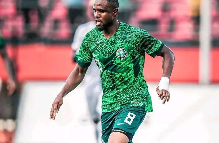 Frank Onyeka scored his first International goal as Nigeria defeated Mozambique