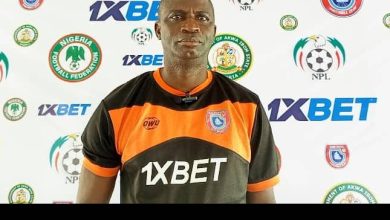 Coach Fatai Osho of Akwa United FC