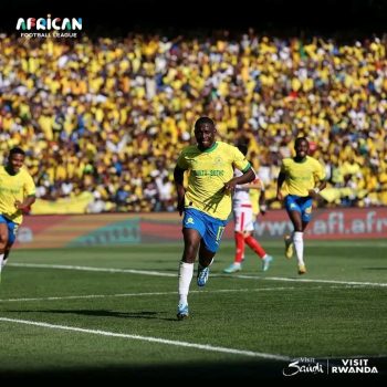 Mamelodi Sundowns champions of the maiden Africa Football League 