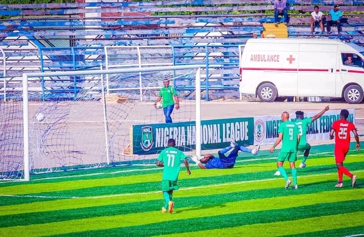 Aminu Abubakar scores NNL season opening goal for Nasarawa United Vs Zamfara United