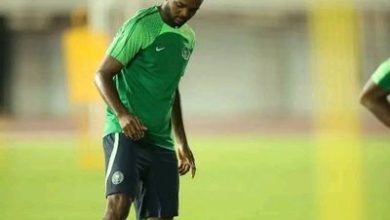 Chidozie Awaziem In Super Eagles training