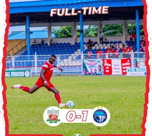 Newly appointed Heartland FC technical adviser, Kennedy Boboye began his reign with a 0-1 home-loss to Enyimba FC. SportsRation reports.