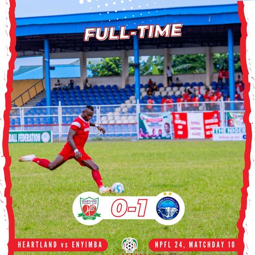 Newly appointed Heartland FC technical adviser, Kennedy Boboye began his reign with a 0-1 home-loss to Enyimba FC. SportsRation reports.