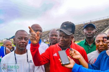 Senator John Enoh, Nigeria's Sports Minister