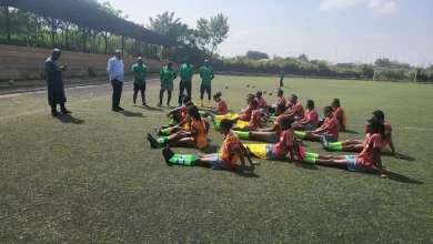 Gusau addressing Falconets