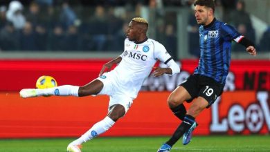 Nigerian striker, Victor Osimhen has been hailed as " an excellent striker" by new Napoli manager Walter Mazzarri following his return from Injury.