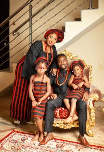 Moses Simon wedding Anniversary family picture