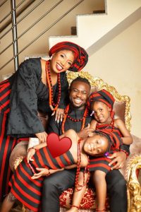 Moses Simon wedding Anniversary family picture